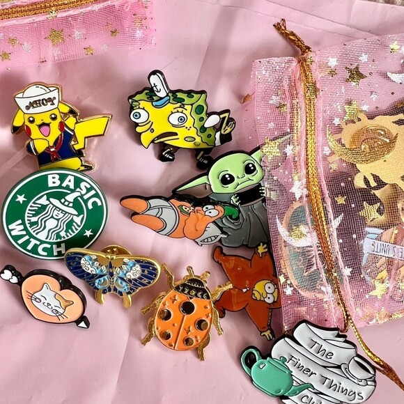 Mystery Bags - PIN EDITION  Each Blind Bag comes with 3 RANDOM pins!  Once you p - Picture 2 of 3